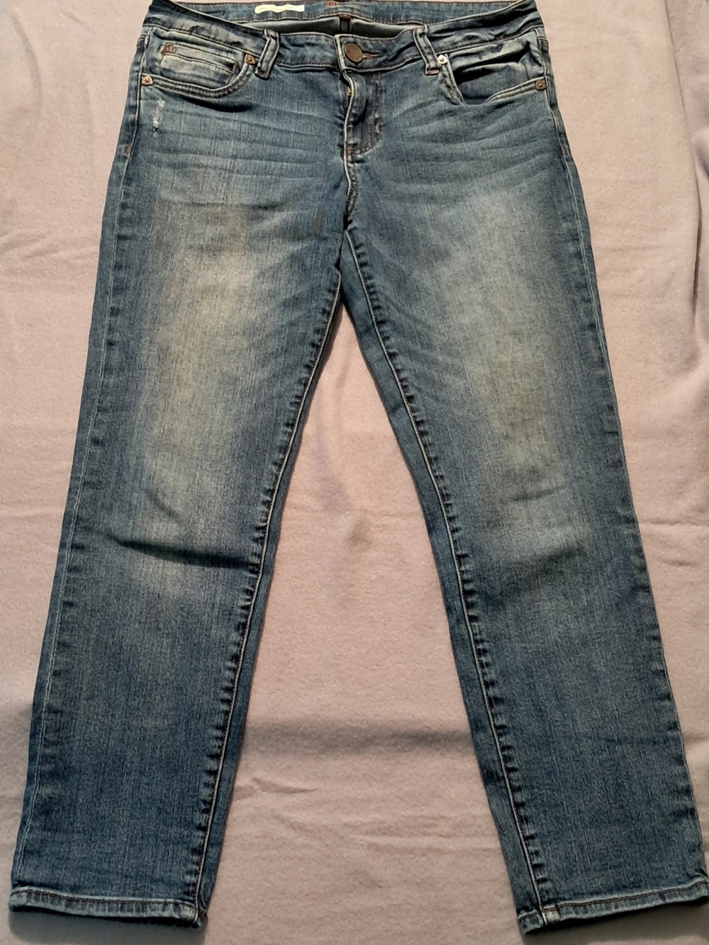 Kut from the Kloth Straight Leg Blue Jeans